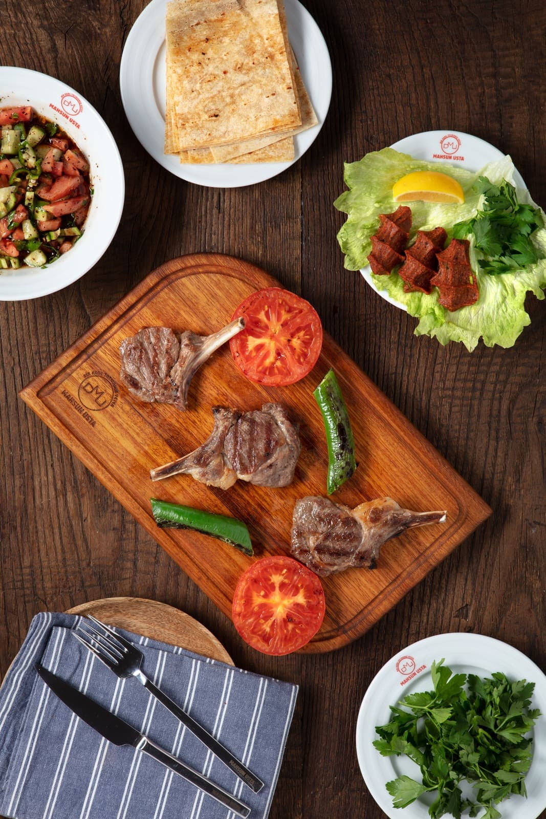 Mahsun Halkalı restoran atmosferi